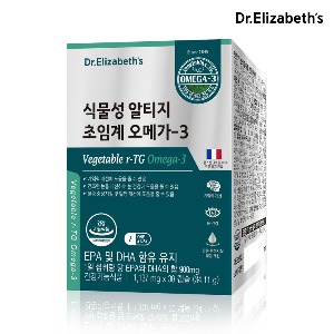 닥터엘리자베스 식물성 알티지 초임계 오메가-3 30캡슐