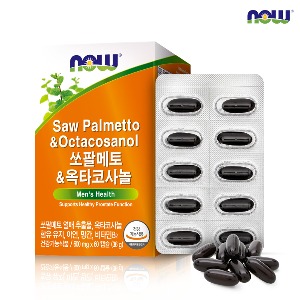나우푸드 쏘팔메토&amp;옥타코사놀 60캡슐